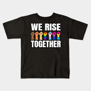 We Black LGBT Gay Pride Support LGBTQ Parade Kids T-Shirt